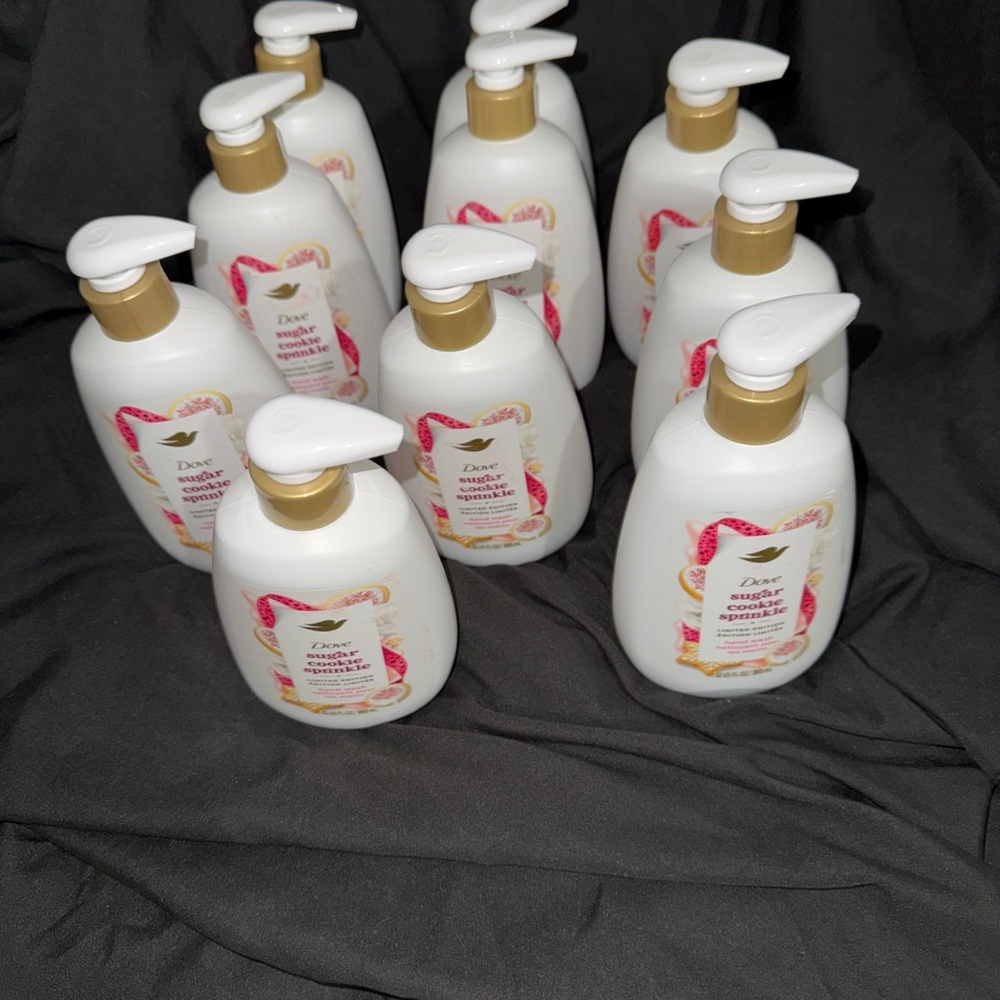 10 Dove Holiday Treats Hand Soaps New Sugar Cookie Speinkle